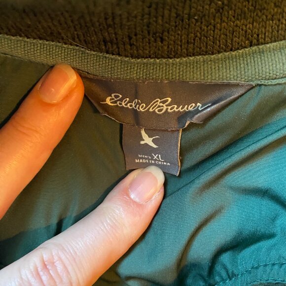 Eddie Bauer Heather Green XL Pullover - Picture 5 of 5
